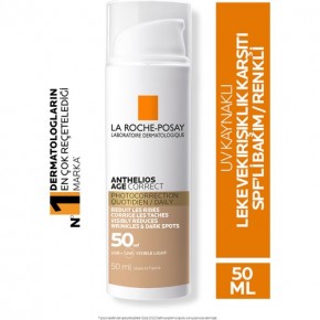 La Roche Posay Anthelios Age Correct Daily CC Tinted Cream SPF50+ 50 ml