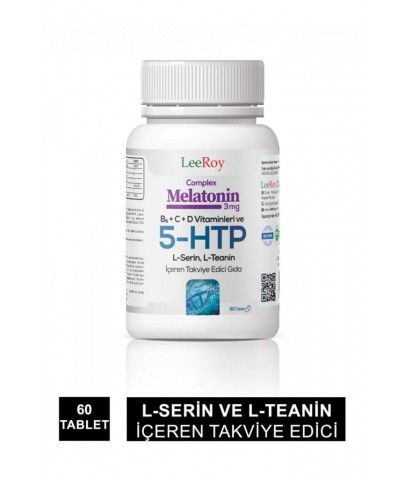 Leeroy Melatonin 3 mg 5-HTP 60 Tablet